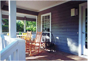 Front Porch - Ibis Roost Cottages